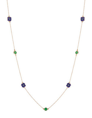 Kate Spade New York Izu Petals Scatter Necklace - Blue