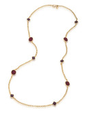 Carolee Berry Chic Rope Necklace - Red