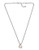 Skagen Denmark Agnethe Stainless Steel Mother of Pearl Pendant Necklace  Rose Gold Tone Pendant Necklace - Rose Gold