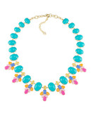Carolee Rio Radiance Collar Necklace - Multi Coloured