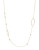 A.B.S. By Allen Schwartz Pave Ball and Teardrop Necklace - GOLD