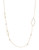 A.B.S. By Allen Schwartz Pave Ball and Teardrop Necklace - Gold