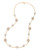 Carolee Champagne Bubbles Illusion Necklace Gold Tone  Necklace - Gold