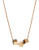 Trina Turk Cube Frontal Necklace - Gold