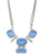 Kenneth Cole New York Faceted Bead Frontal Necklace - Blue