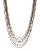 Lauren Ralph Lauren Multi Row Chain Necklace - Assorted
