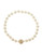 Carolee Seedbead Magnetic Clasp Pearl Necklace - white