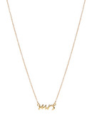 Kate Spade New York Say Yes Mrs Necklace - Gold
