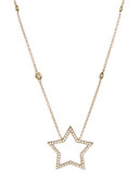 Crislu Gold Star Necklace - Gold