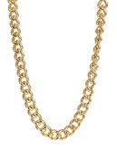 Lauren Ralph Lauren Curb Chain Necklace with Toggle Ring - Gold