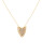 Kara Ross Gold Plated Crystal Pendant Necklace - GOLD