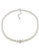 Carolee White Pearl And Crystal Fireball Necklace - White