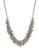 A.B.S. By Allen Schwartz Beaded Charm Necklace - Silver