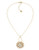 Carolee Lux Barcelona Baubles Fireball Pendant Necklace - Gold