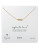Dogeared Infinite Love Necklace - GOLD