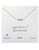 Dogeared Infinite Love Necklace - Gold