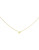 Dogeared Forget Me Knot Necklace - GOLD
