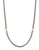 Vince Camuto Long Mesh Chain Necklace - Grey