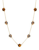 Lauren Ralph Lauren Small Hexagon Necklace - Tortoise