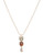 Betsey Johnson Pave Fox Drop Pendant Necklace - Multi Coloured