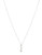 Nadri Falling Water Drop Pendant Necklace - Grey