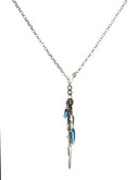 Robert Lee Morris Soho Long Pendant Necklace - Blue