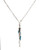Robert Lee Morris Soho Long Pendant Necklace - Blue