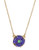 Kate Spade New York Izu Petals Mini Pendant Necklace - Blue