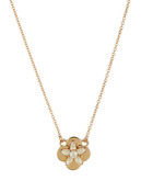 Kate Spade New York Mini Floral Pendant Necklace - Cream