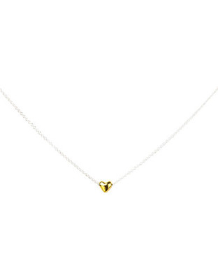 Dogeared Dream Of Love Heart Necklace - Gold