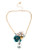 Betsey Johnson Patina Flower Cluster Pendant Necklace - Assorted