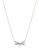 Nadri Dragonfly Crystal Necklace - Gold