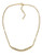 Sam Edelman Pave Curved Necklace - Gold