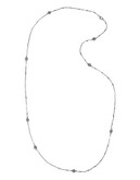 Sam Edelman Metal Glass Single Strand Necklace - Crystal