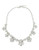 Nine West Metal Crystal Collar Necklace - Silver