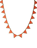 Lucky Brand Lucky Brand Necklace, Gold-Tone Coral Collar Necklace - Gold