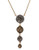 Lucky Brand Metal Pendant Necklace - Gold