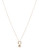 Kate Spade New York Kiss A Prince Engagement Ring Necklace - Gold