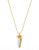 Vince Camuto Horn Items Gold and silver plated base metal 28 inch Spike Pendant Necklace - Gold