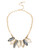 Kenneth Cole New York Geometric Bead Frontal Necklace - Natural