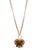 Betsey Johnson Leopard Heart Locket Pendant Long Necklace - Brown