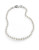 Lauren Ralph Lauren 6mm Pearl Necklace - WHITE PEARL/SILVERTONE