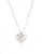 Expression Sterling Silver Heart Pendant - Silver