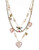 Betsey Johnson Lucite Heart Illusion Necklace - Assorted