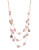 Betsey Johnson Flower Bead Illusion Necklace - MULTI COLOURED