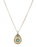 Lucky Brand Pendant Necklace - Gold