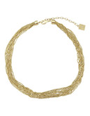Anne Klein Metal Multi Strand Necklace - Gold