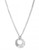 Kenneth Cole New York Shiny Metal Item Metal Pendant Necklace - Silver
