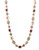 Lucky Brand Gold Tone Semi Precious Stone Collar Necklace - Gold