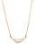 Kenneth Cole New York Pave Item Metal Glass  Necklace - Crystal